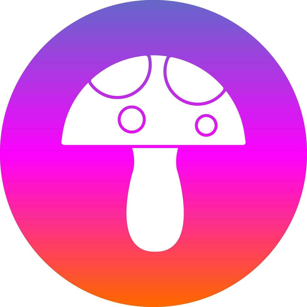 Toadstool Vector Icon Design
