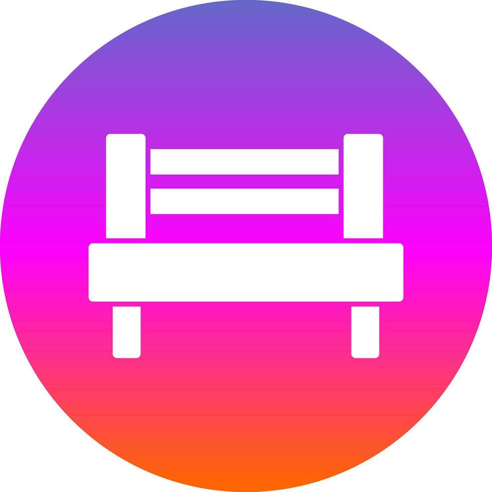 Bench Vector Icon Design