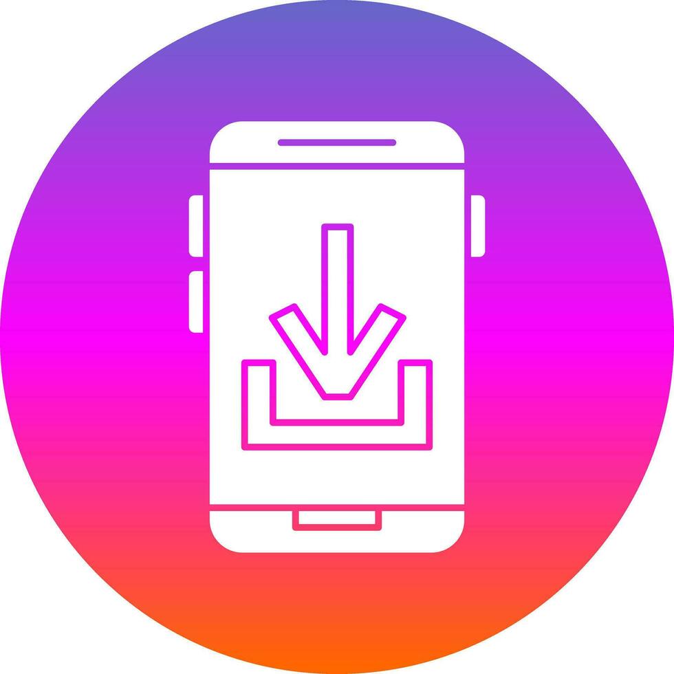 App Installation Vector Icon Design