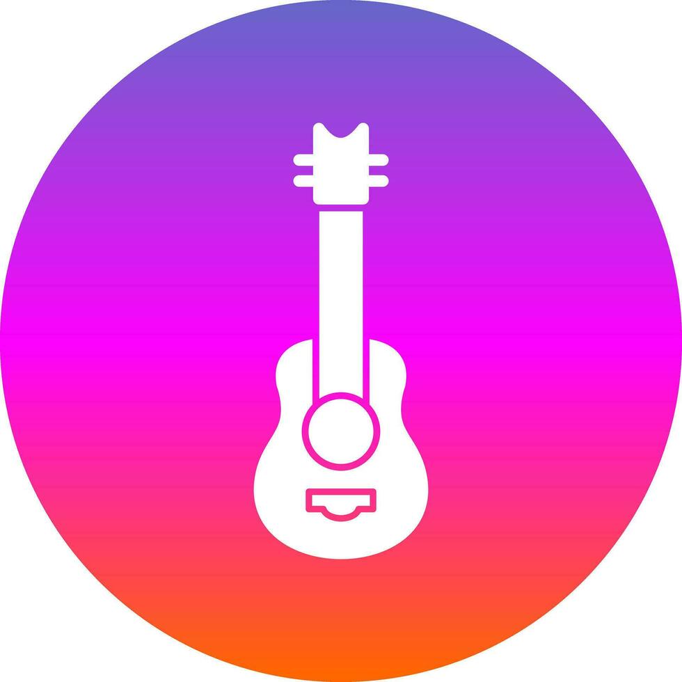 diseño de icono de vector de guitarra