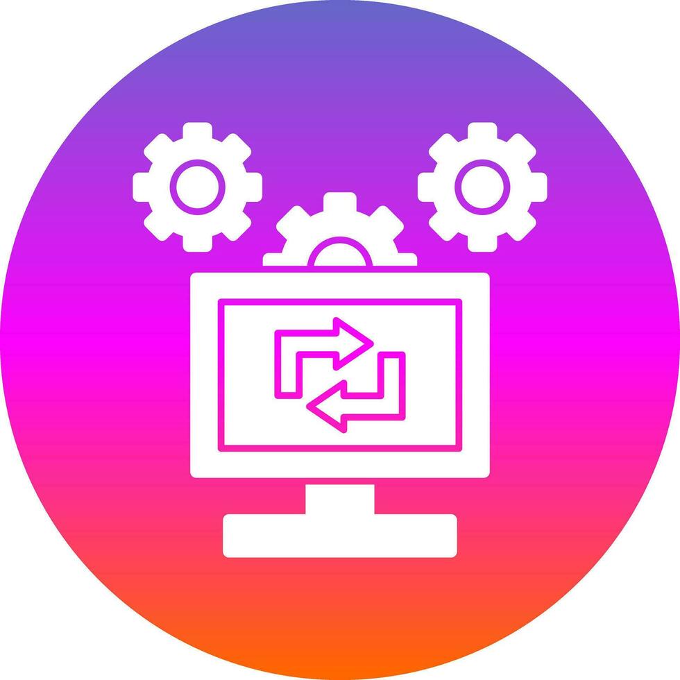 Software Configuration Vector Icon Design