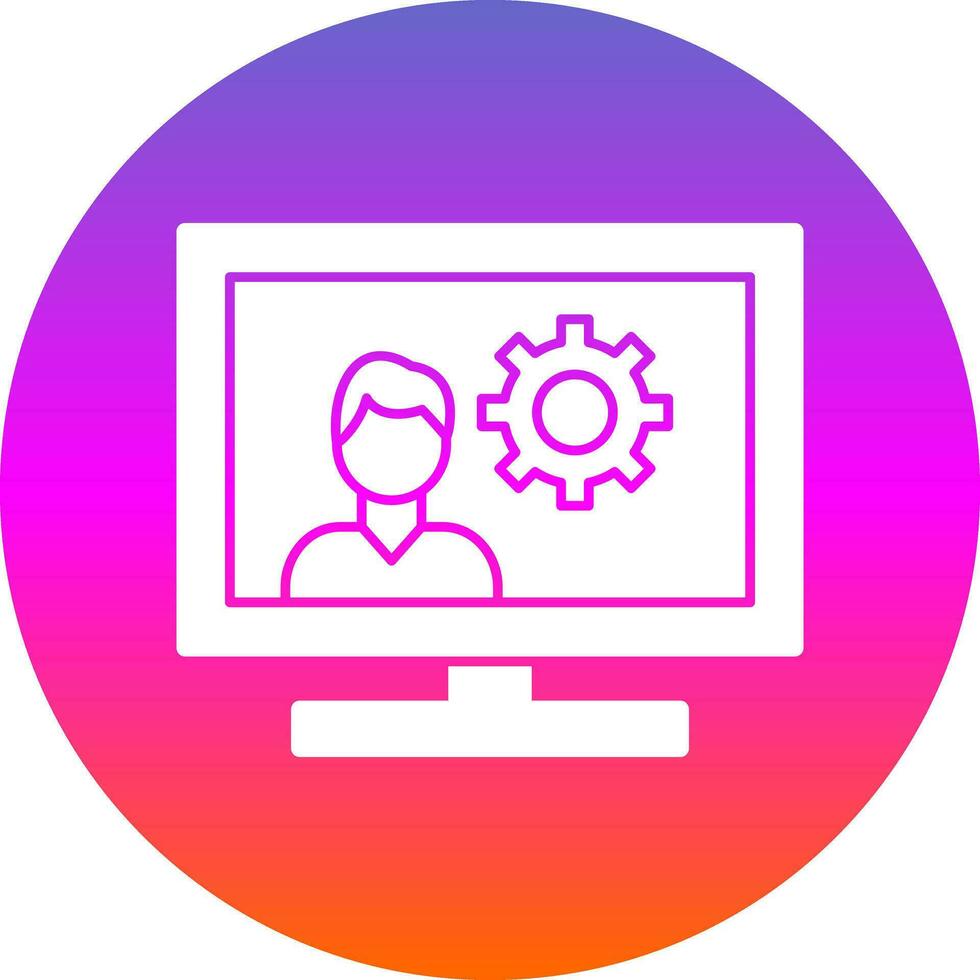 Account Setup Vector Icon Design