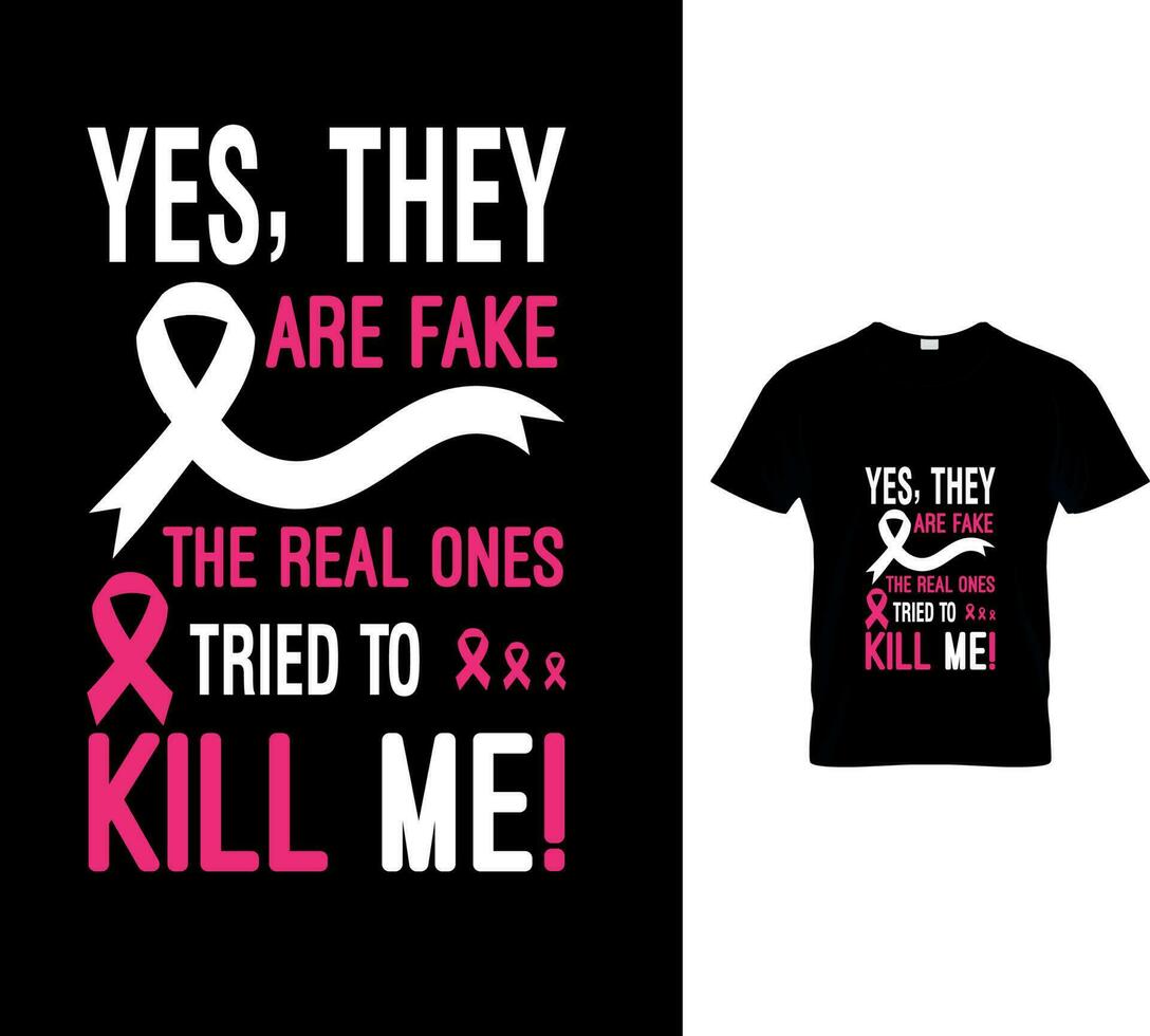 Best Breast Cancer Awareness T-Shirt Design vector