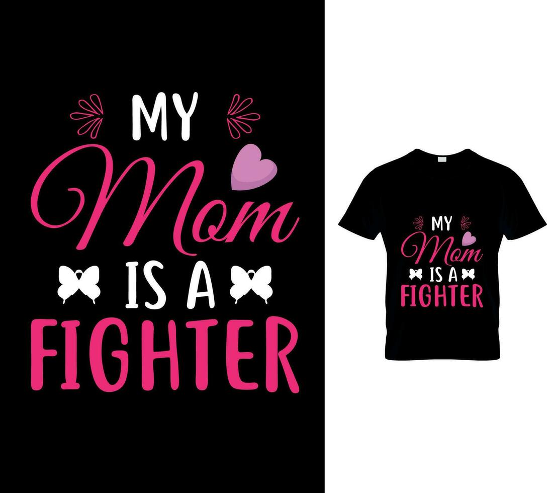 Best Breast Cancer Awareness T-Shirt Design vector