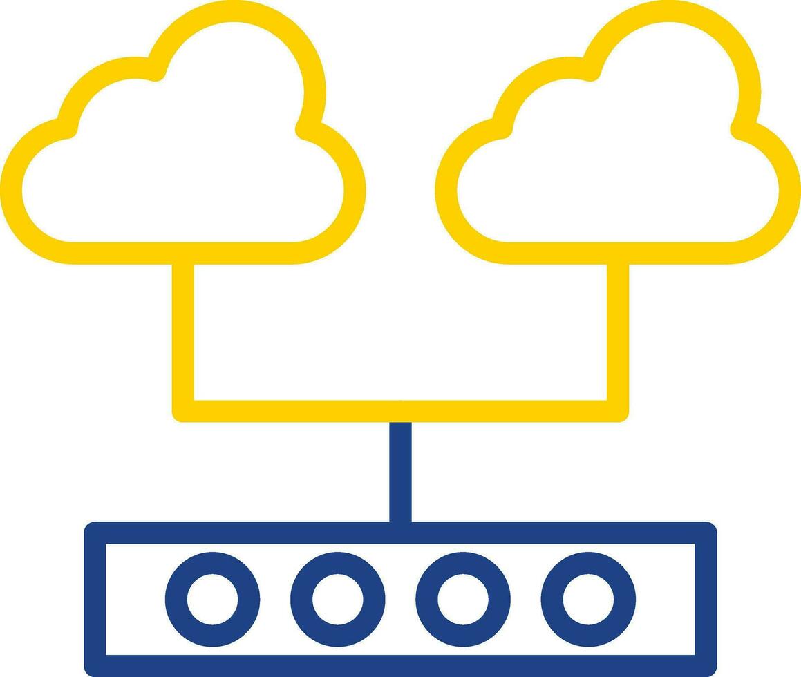 Cloud Support Vector Icon Design