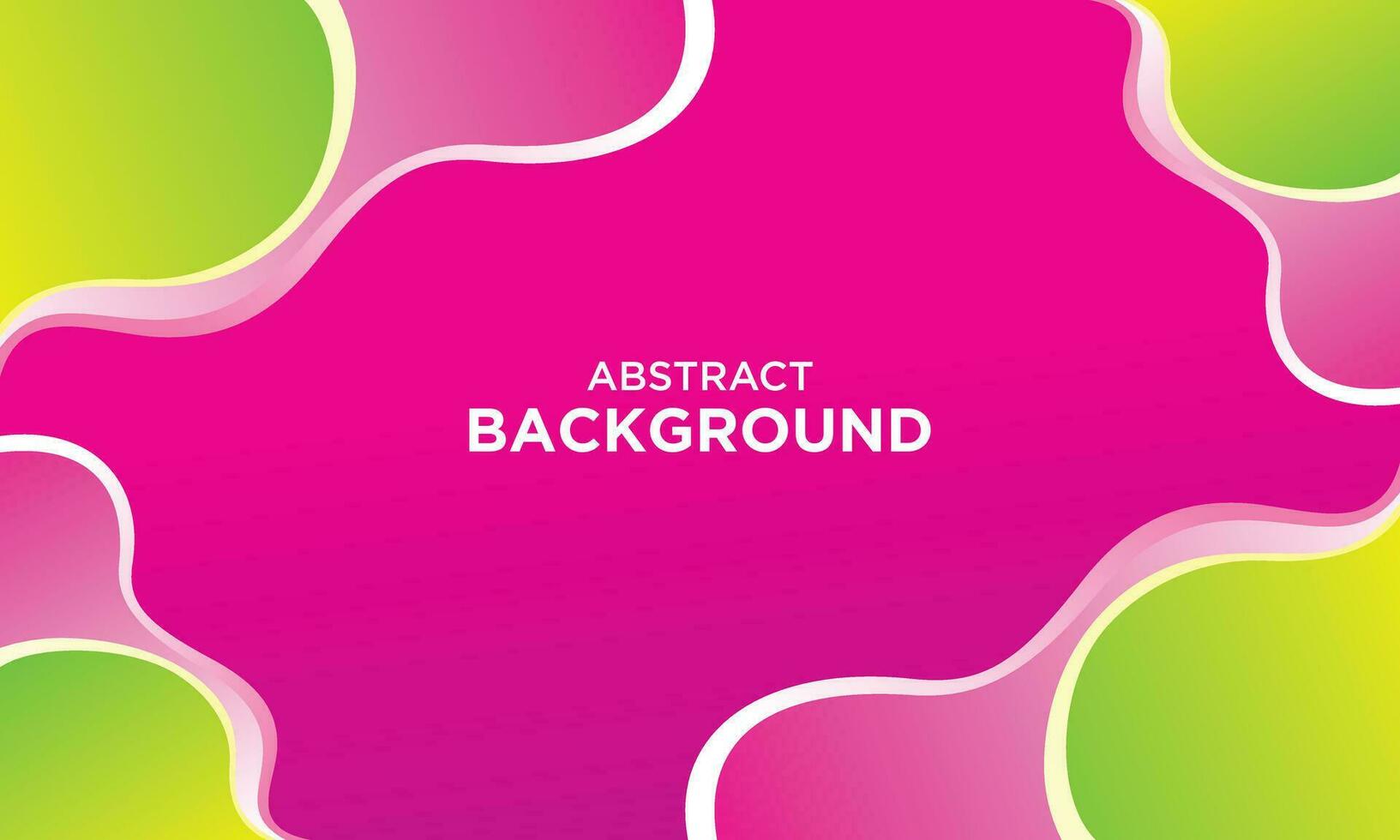 Abstract background vector with pink and green color design concept
