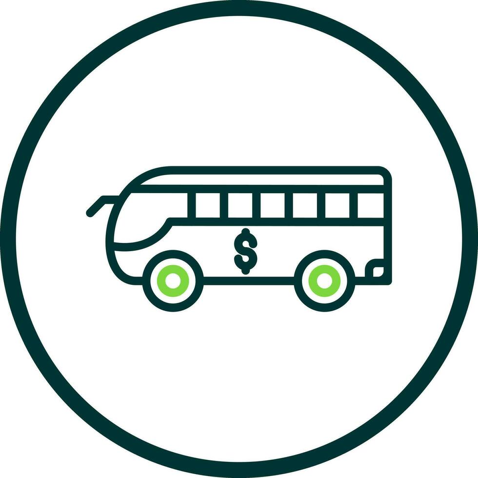 Bus Vector Icon Design