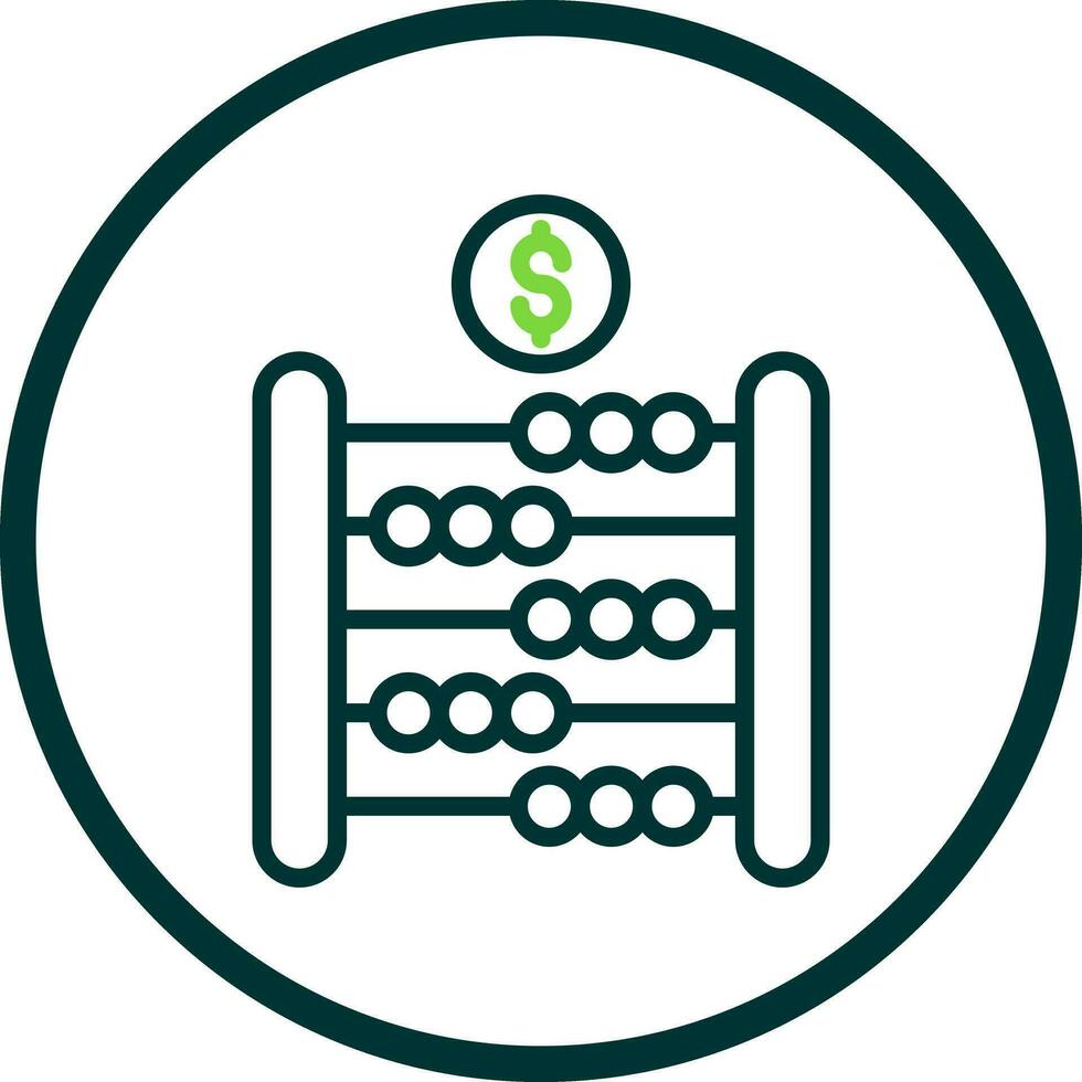 Abacus Vector Icon Design