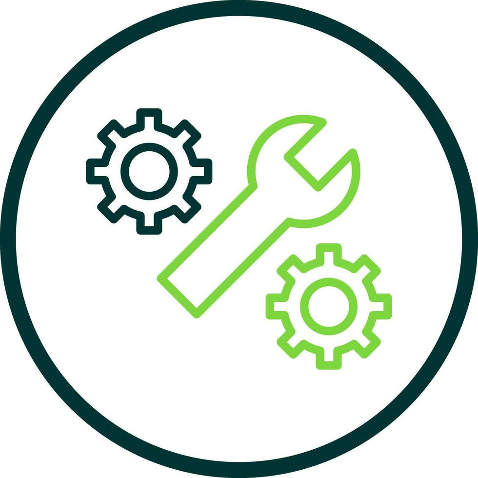 System Maintenance Vector Icon Design