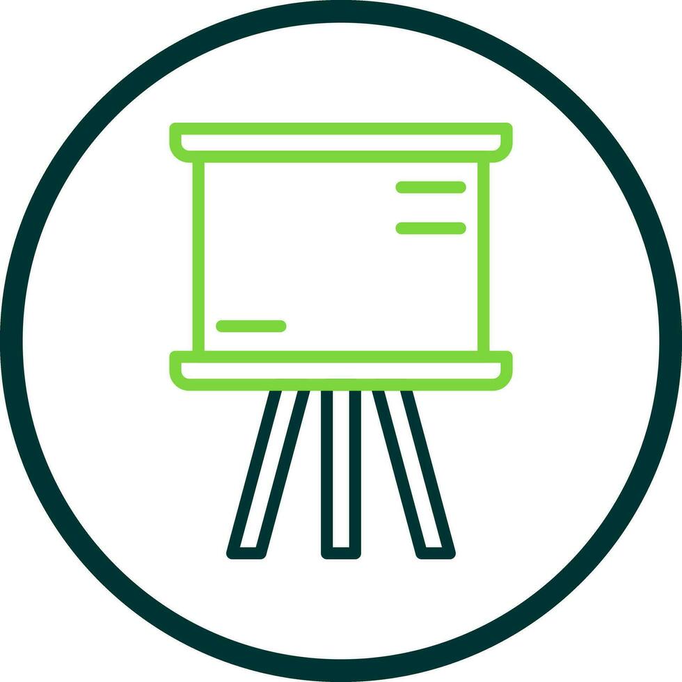 Whiteboard Vector Icon Design