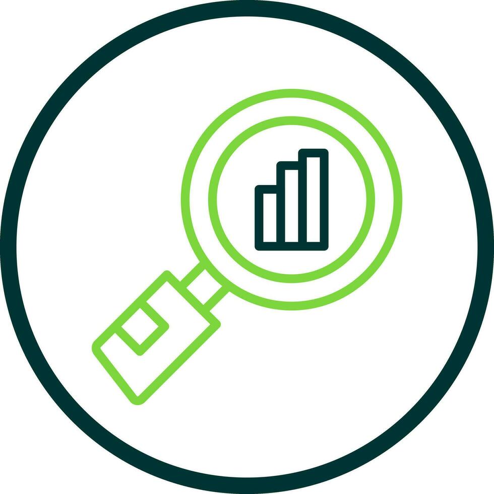 Analysis Vector Icon Design