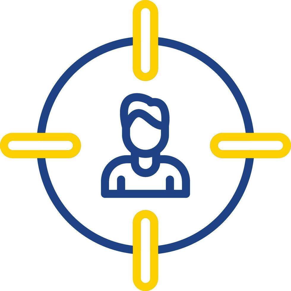 Target Audience Vector Icon Design