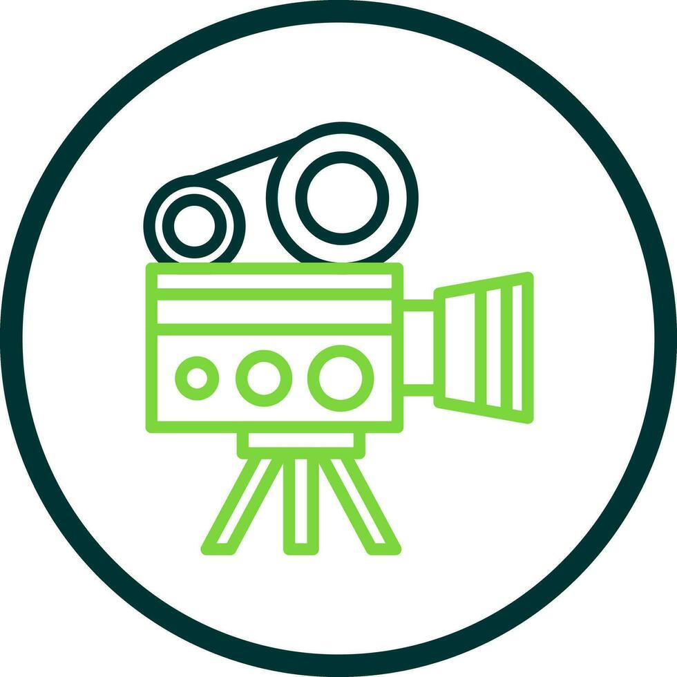 diseño de icono de vector de cámara de video