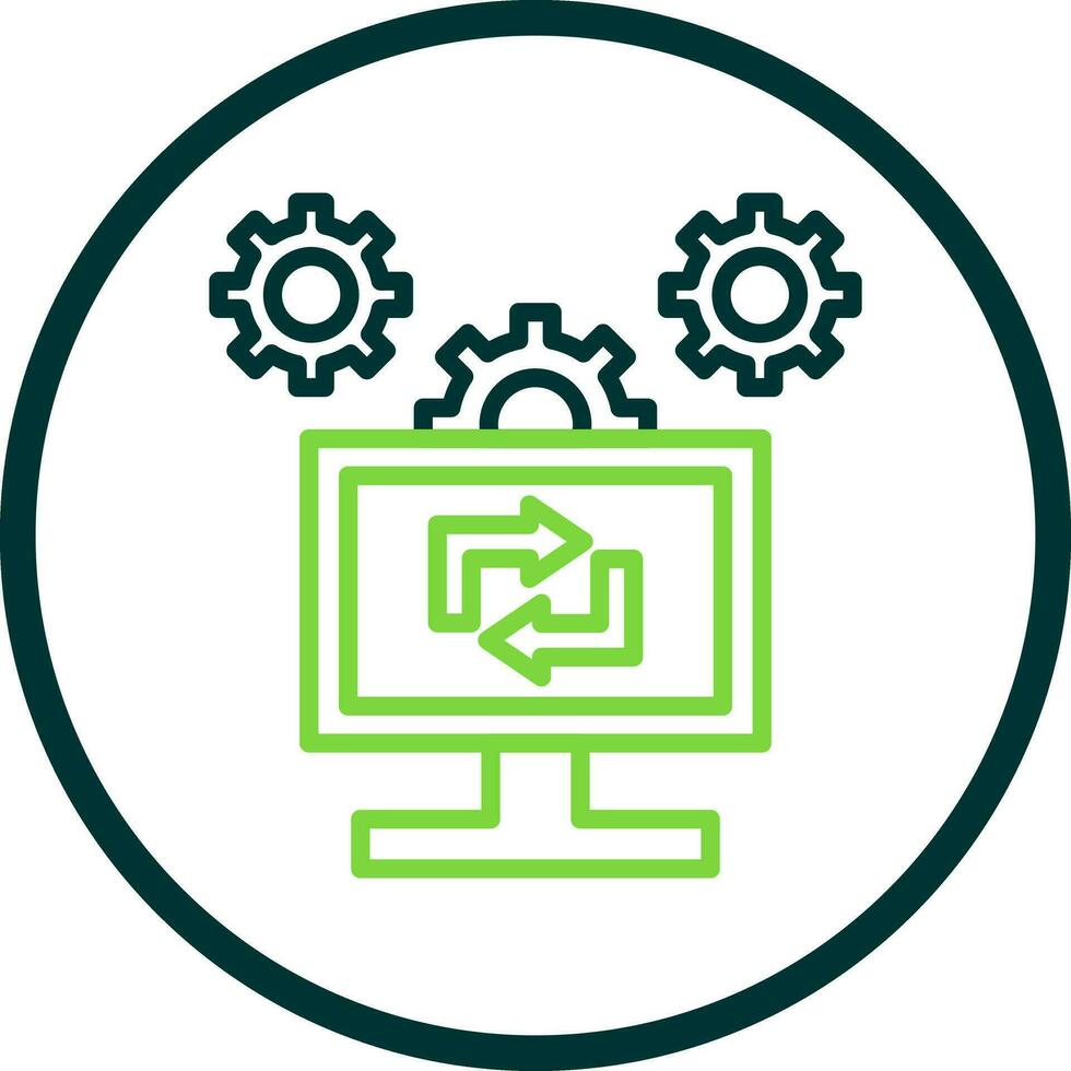 Software Configuration Vector Icon Design