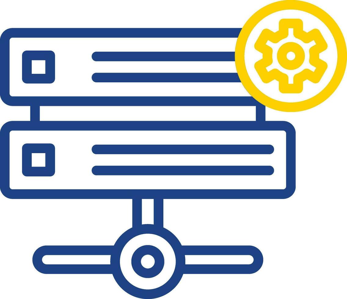 Hosting Vector Icon Design
