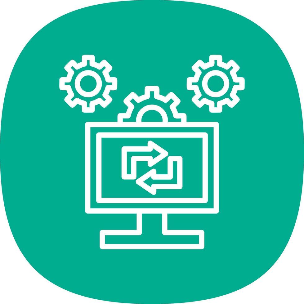Software Configuration Vector Icon Design