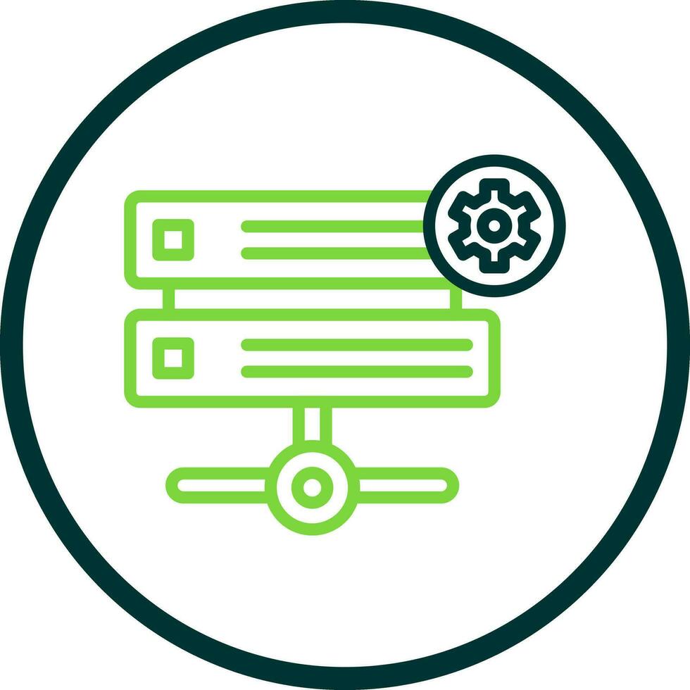 Hosting Vector Icon Design