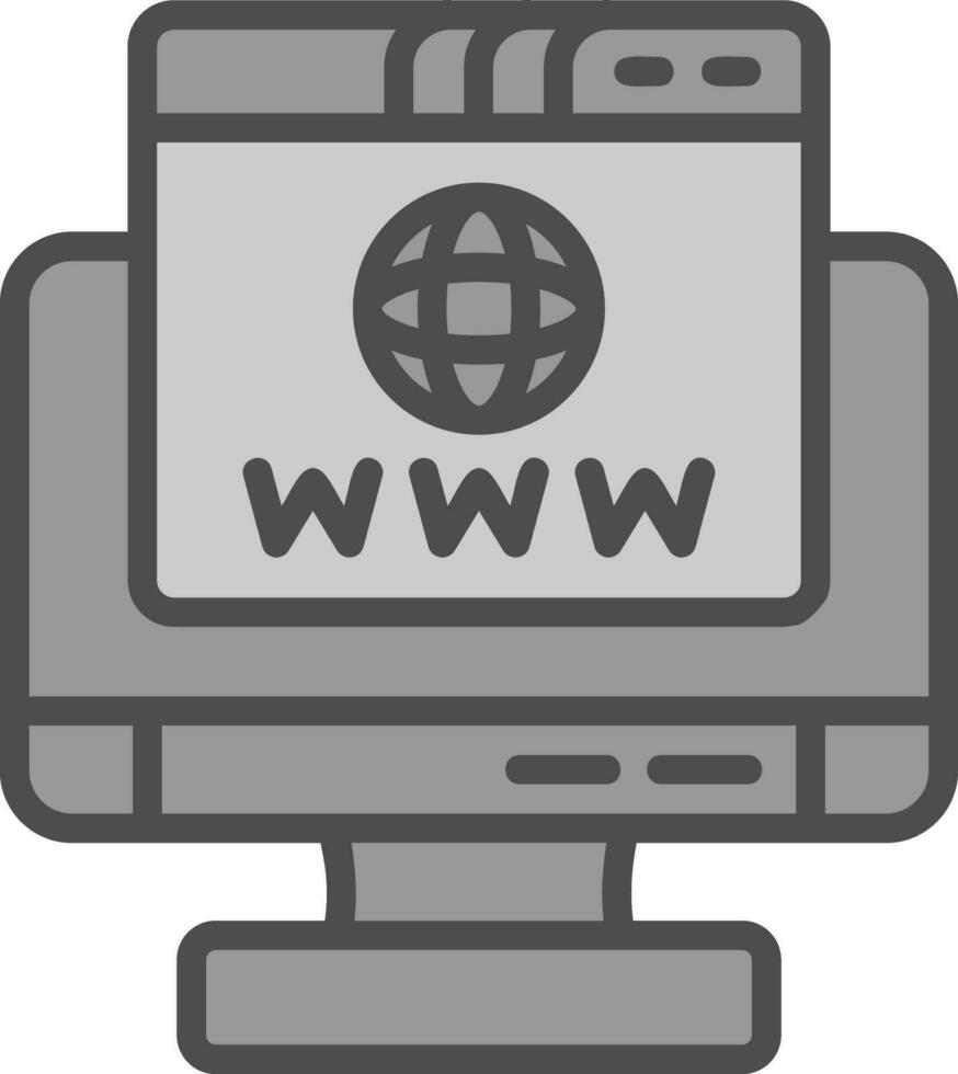 dominio vector icono diseño