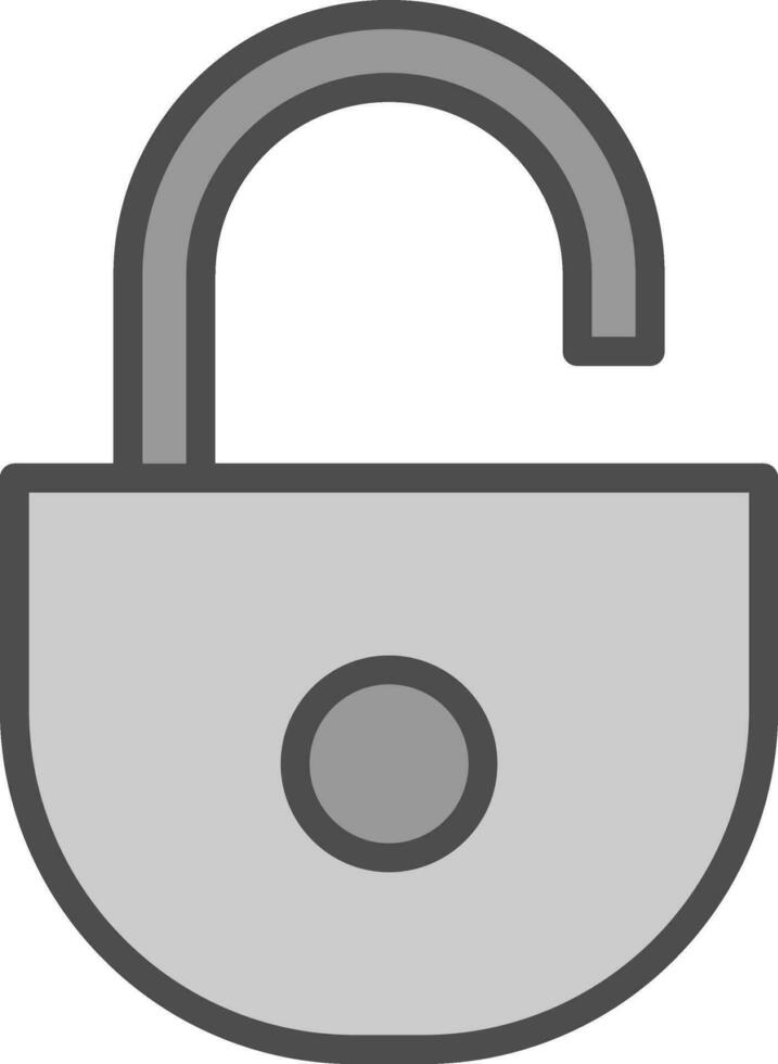 Unlock Vector Icon Design