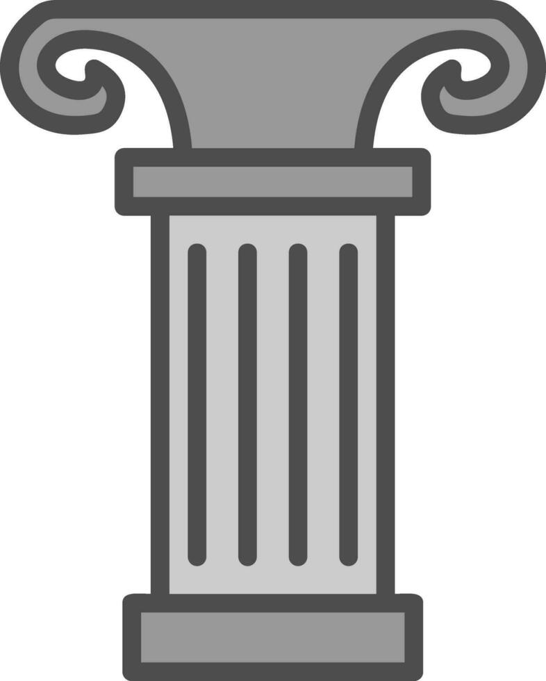 Pillar Vector Icon Design