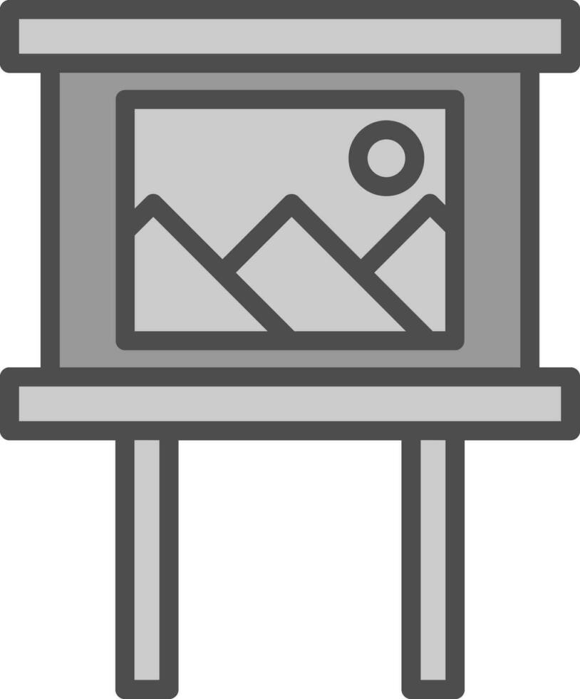 Slideshow Vector Icon Design