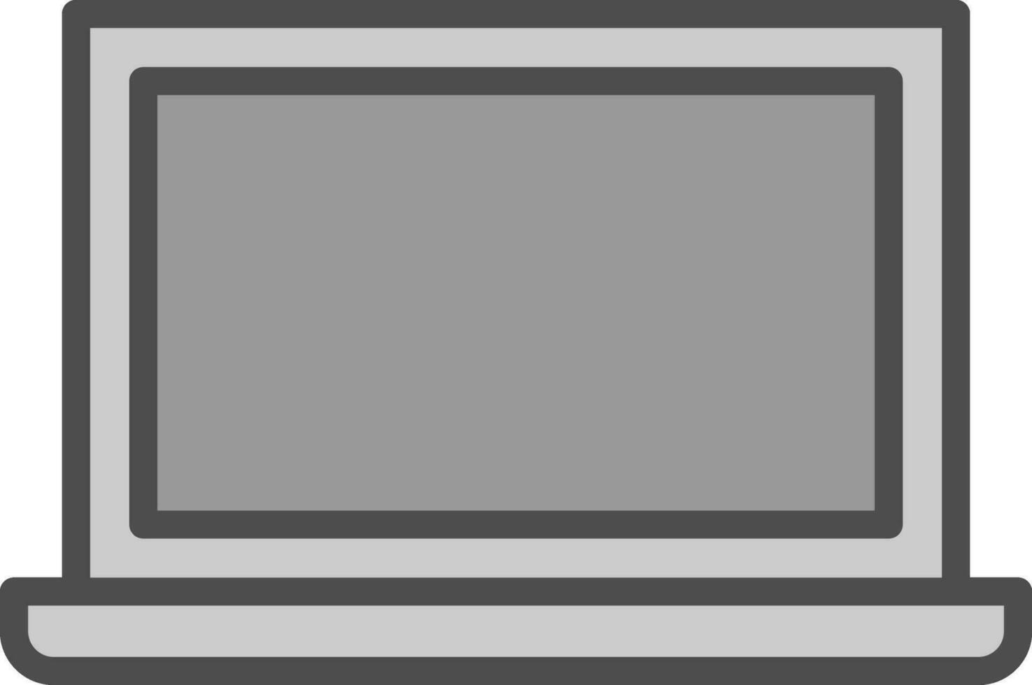 Laptop Vector Icon Design