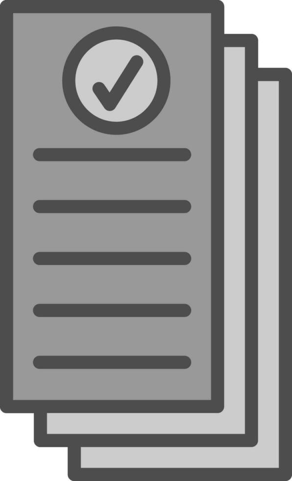 Checklist Vector Icon Design