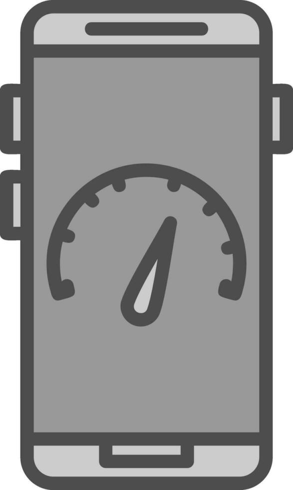 App Performance Vector Icon Design