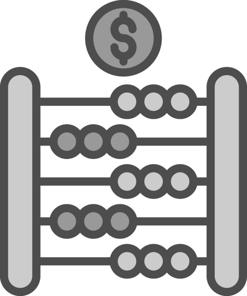 Abacus Vector Icon Design