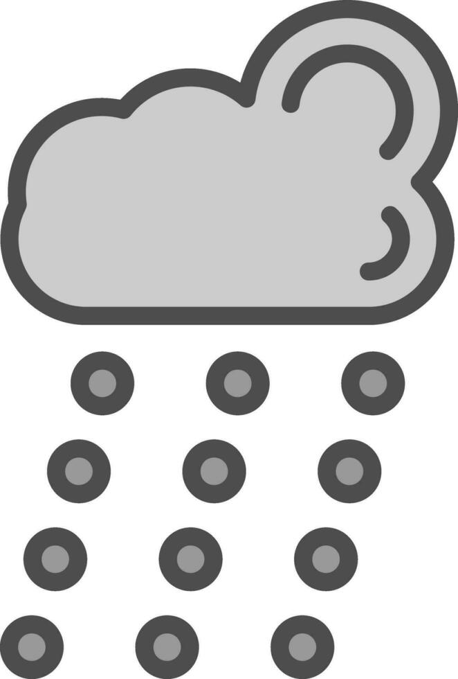 Rain Vector Icon Design