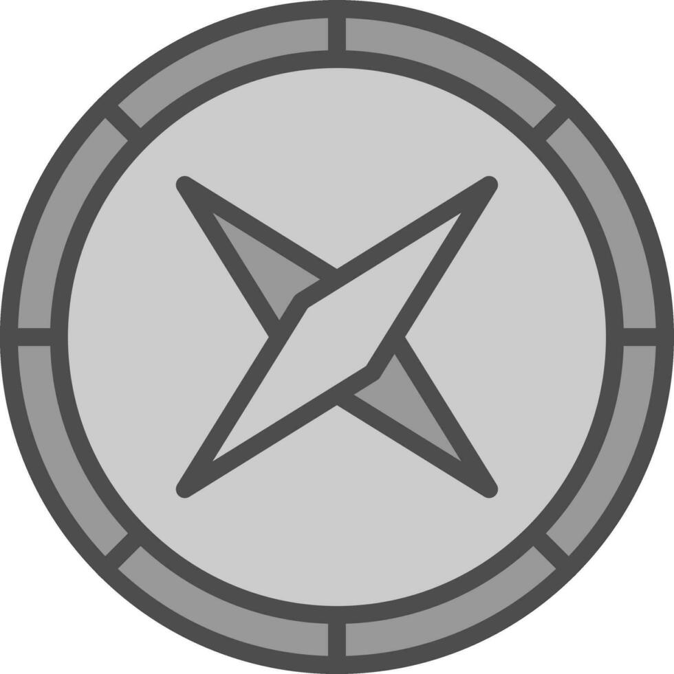 Compass Vector Icon Design