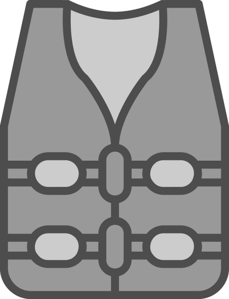 Life jacket Vector Icon Design