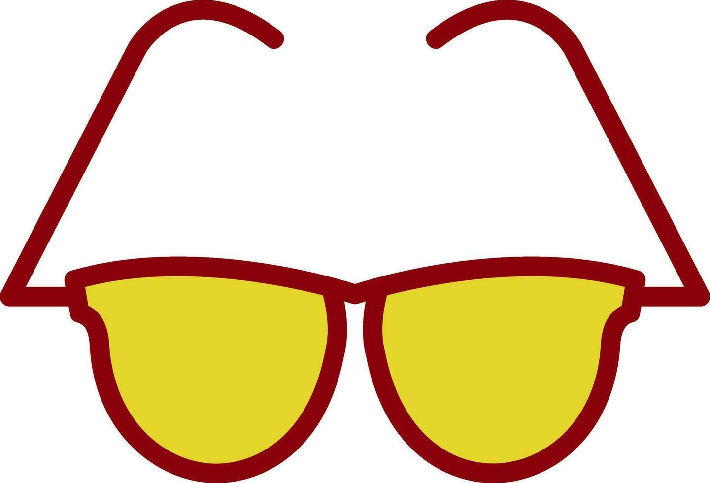 Glasses Vector Icon Design