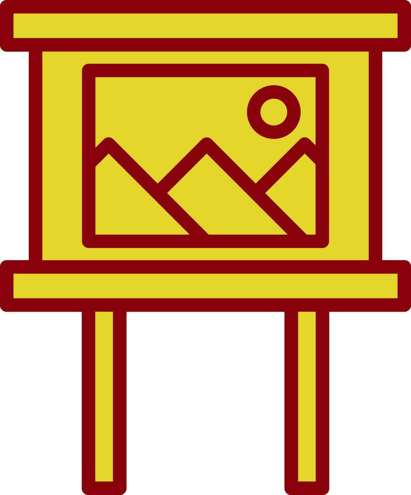 Slideshow Vector Icon Design