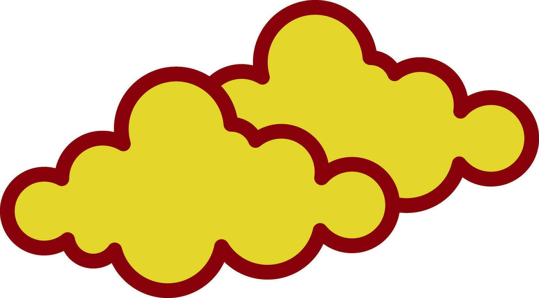 diseño de icono de vector de nube