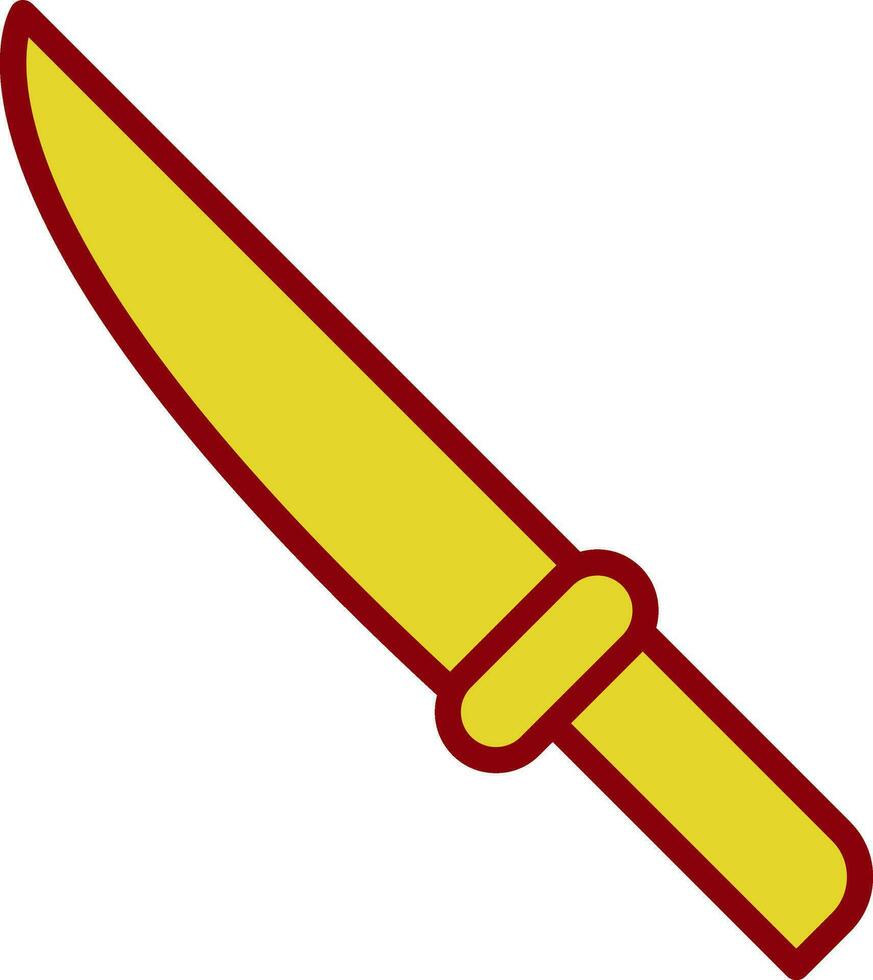 diseño de icono de vector de cuchillo