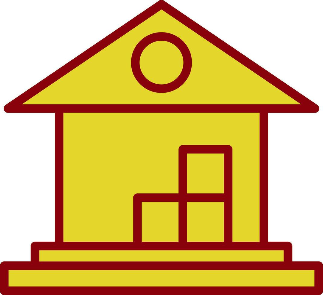 Cabin Vector Icon Design