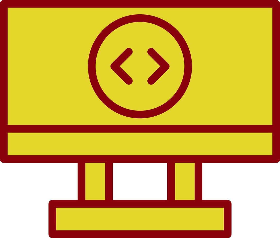 Remote Desktop Vector Icon Design