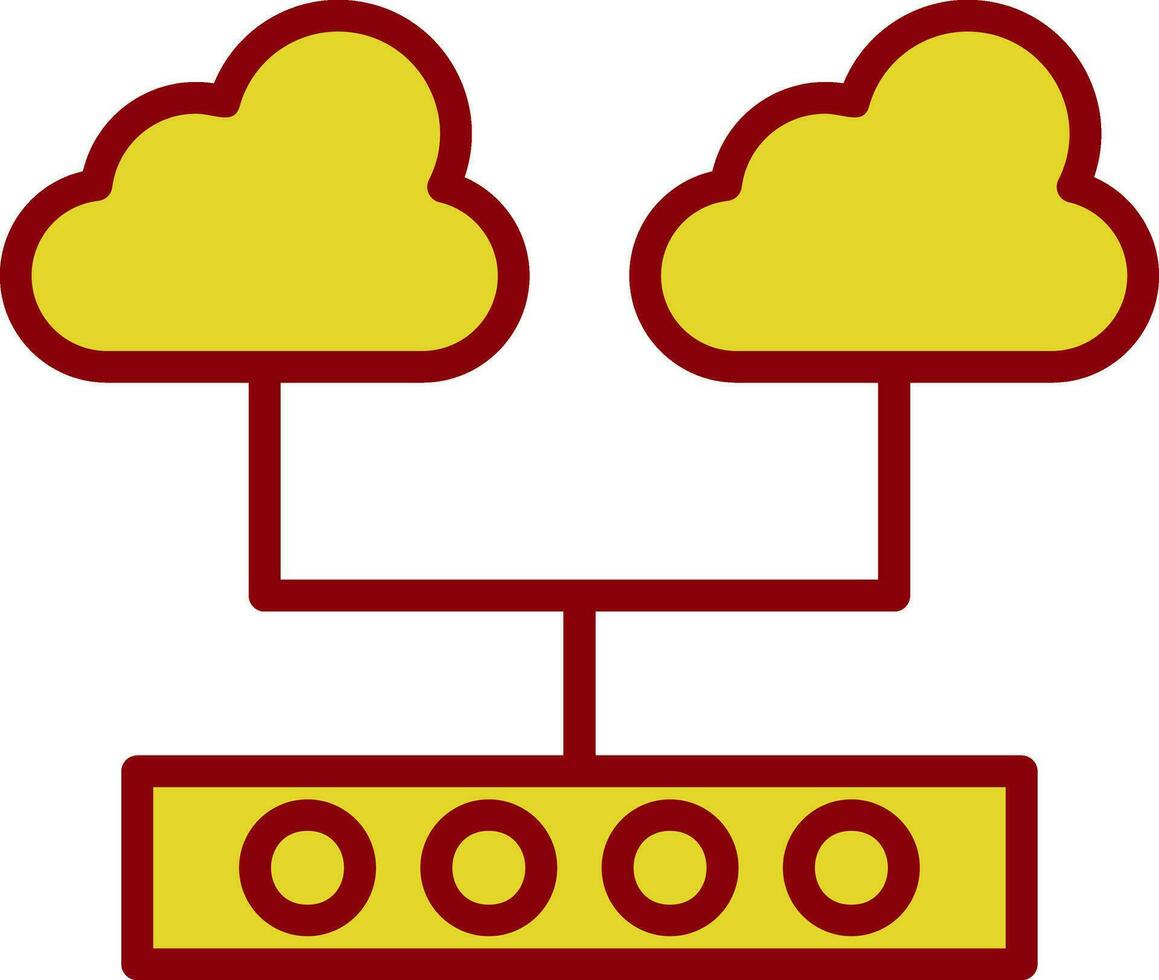 Cloud Support Vector Icon Design