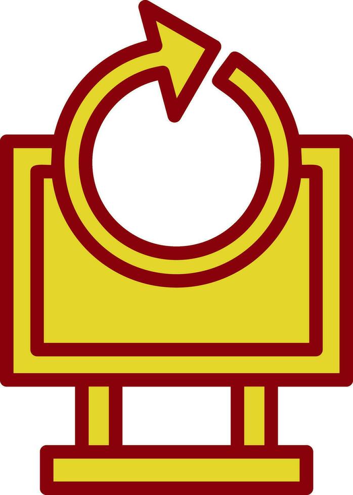Data Recovery Vector Icon Design