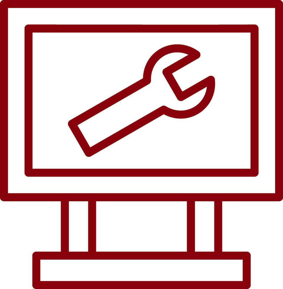 IT Helpdesk Vector Icon Design