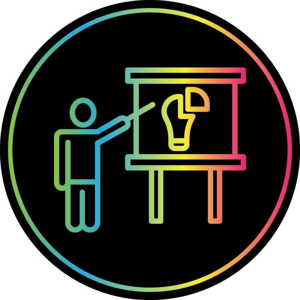 Training Vector Icon Design