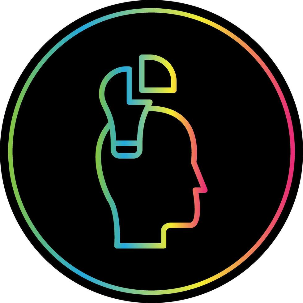 Problem solving Vector Icon Design