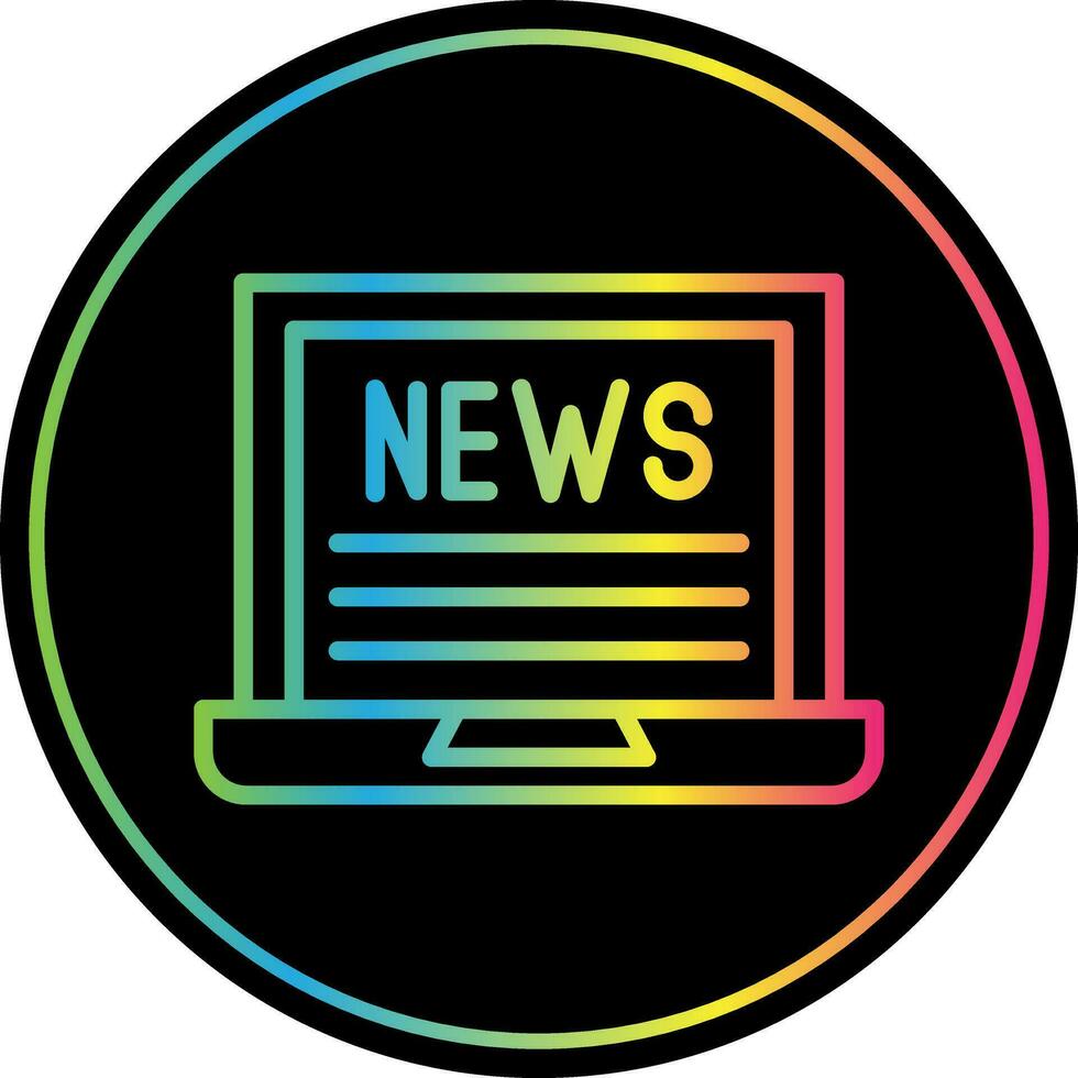 News Vector Icon Design