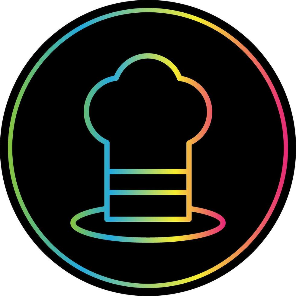 diseño de icono de vector de sombrero de chef