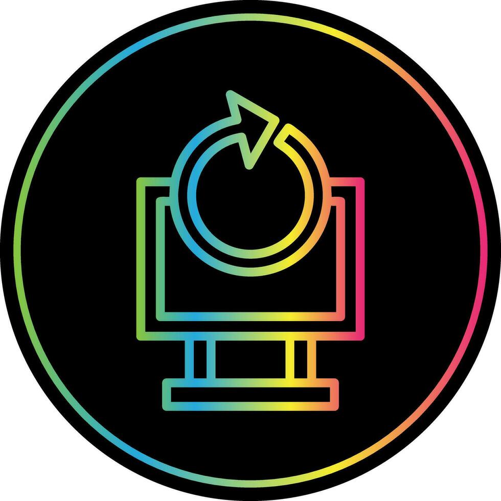 Data Recovery Vector Icon Design