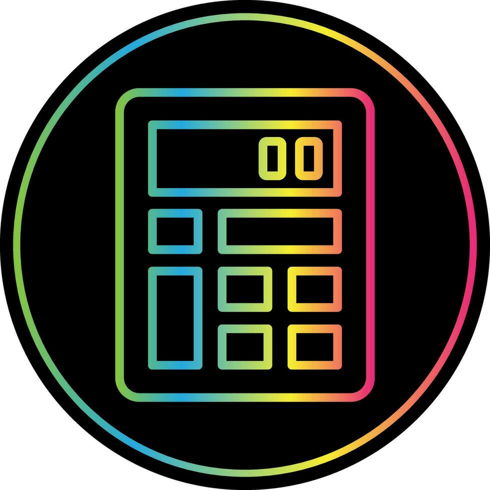 Calculation Vector Icon Design