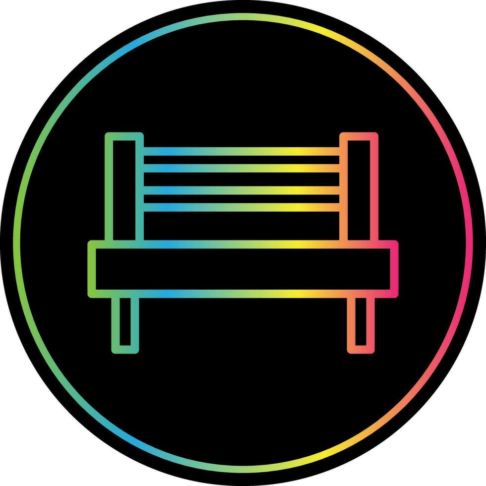 Bench Vector Icon Design