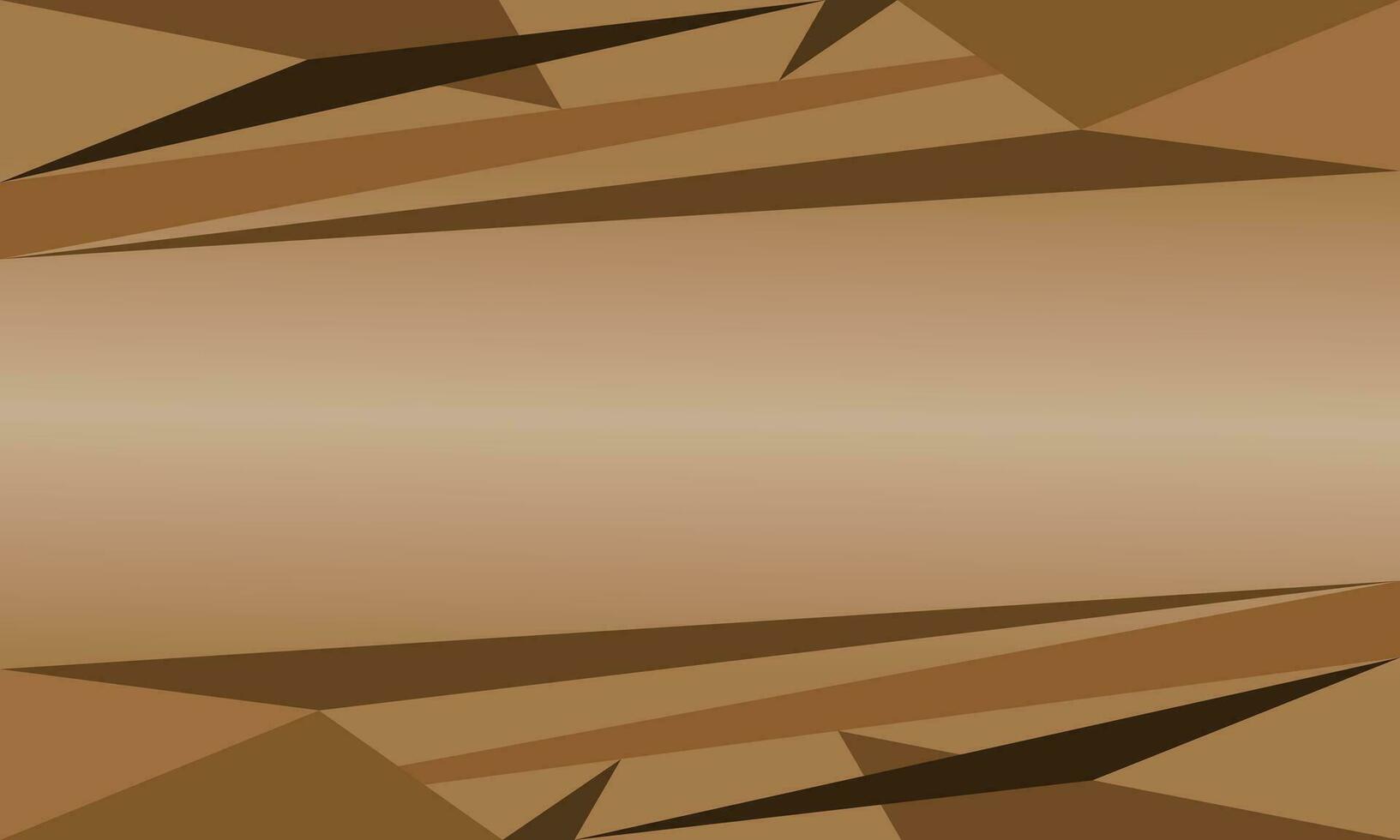 Dark brown geometric abstract background. vector
