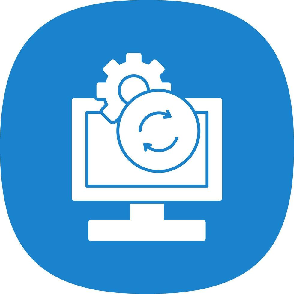 Account Recovery Vector Icon Design